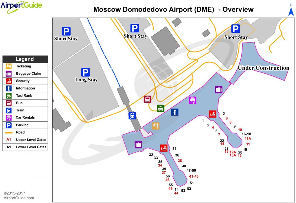 Domodedovo মানচিত্র