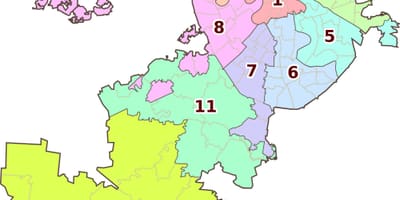 মস্কো আশপাশ মানচিত্র